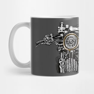 Cafe Racer Head light Mug